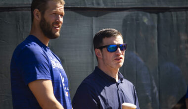 Andrew Friedman Gifted Clayton Kershaw World Series Keepsake