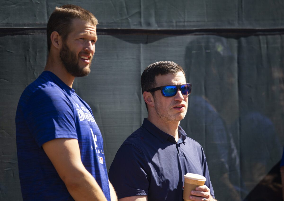 Andrew Friedman Gifted Clayton Kershaw World Series Keepsake