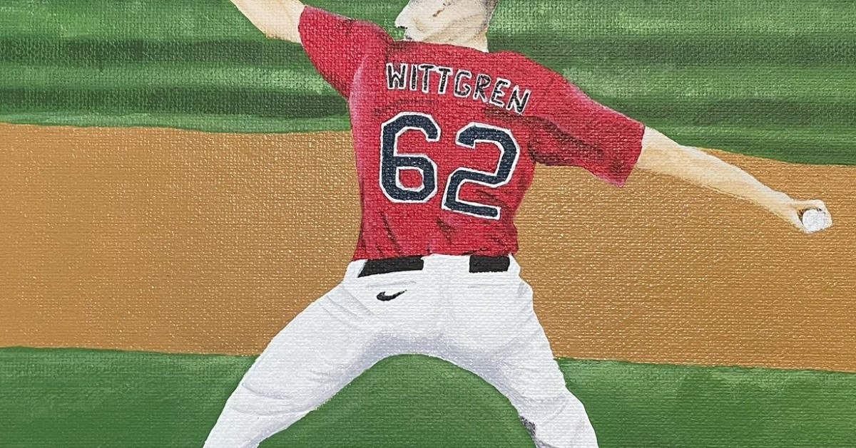 Painting the Corner - Pitchers on Canvas