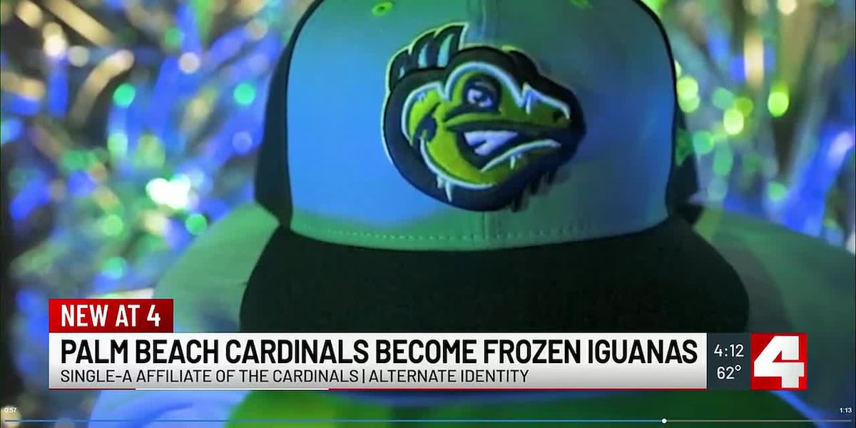 Cardinals minor league affiliate to rebrand as Frozen Iguanas