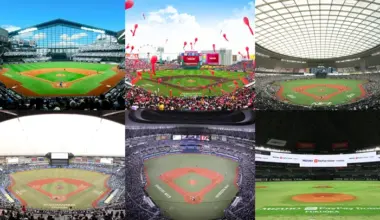 Interiors of the home stadiums of the six Pacific League teams [Photo: provided by the teams]