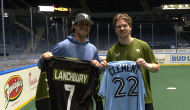 Knighthawks honor Toronto Blue Jays star Ernie Clement