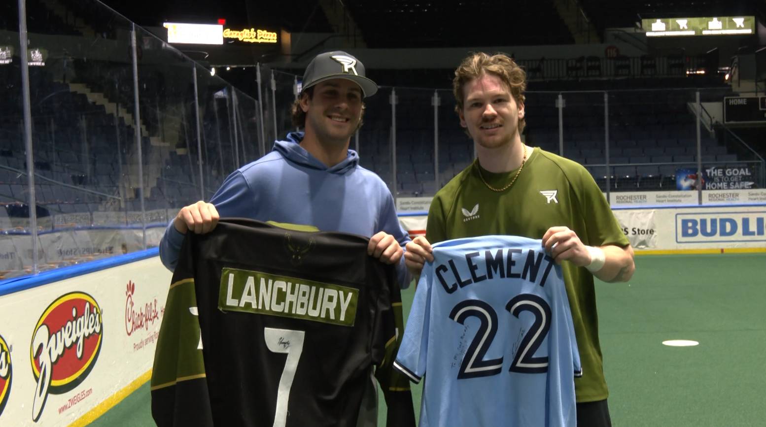 Knighthawks honor Toronto Blue Jays star Ernie Clement