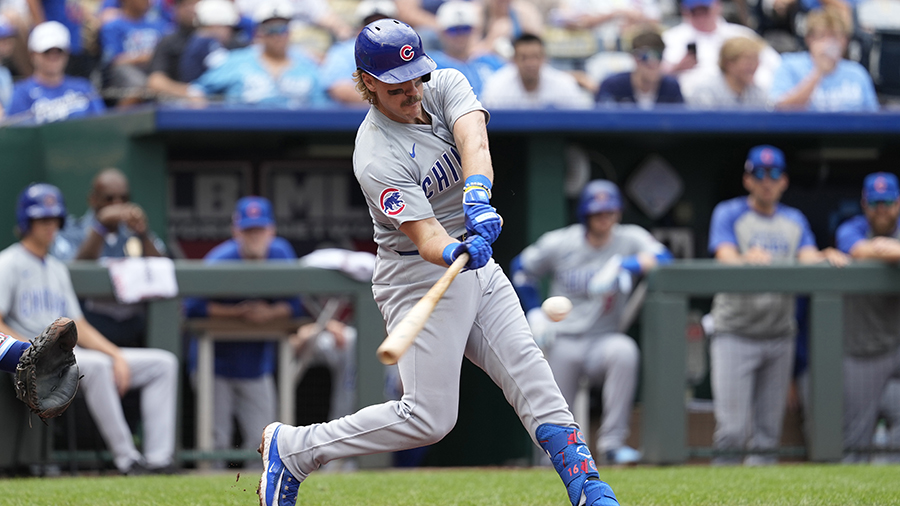 Seattle Mariners Patrick Wisdom Chicago Cubs 2024 home run...