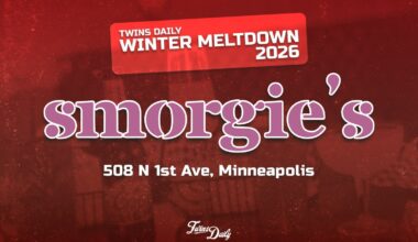 Tickets on Sale Now! For the Winter Meltdown At Smorgie’s Downtown! - Twins Daily