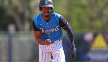 Dillon Lewis brings elite power/speed combo to Marlins system - Fish on the Farm