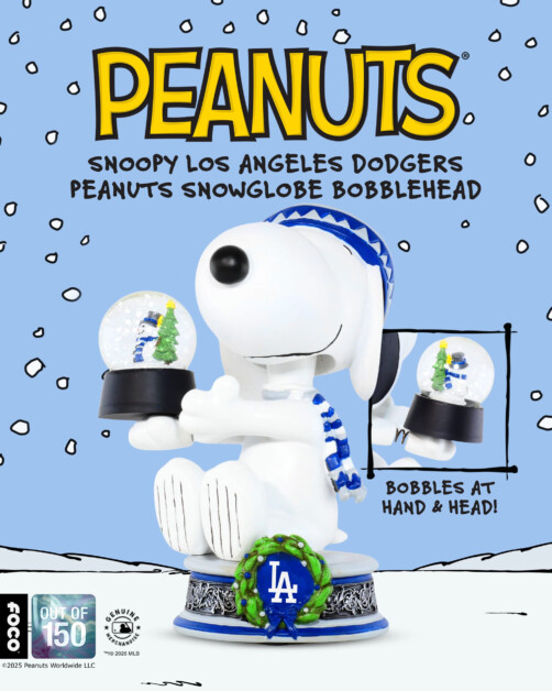 Snoopy, Dodgers, FOCO