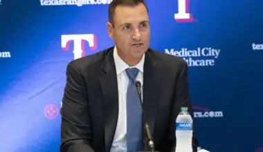 Texas Rangers’ Chris Young addresses thoughts on team’s position group image