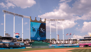 Kansas City Royals Move Outfield Fences at Kauffman Stadium