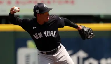 Four Yankees prospects crack Baseball America's top 100 rankings  image