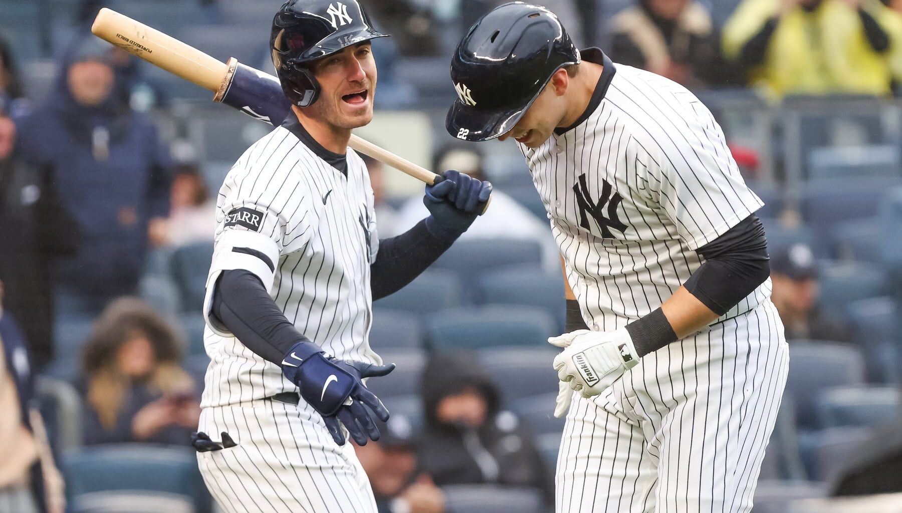 The Yankees should reward Cody Bellinger (left) with a new contract this offseason after his stellar play has helped keep them afloat.