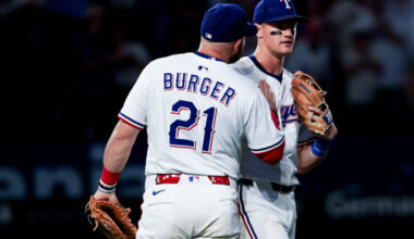 The Rangers' Wide Open Infield Mix