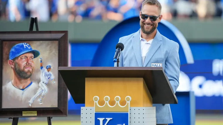 Royals legend Alex Gordon got a vote for the Baseball Hall of Fame image