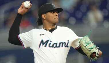 Yankees interested in Marlins' RHP Edward Cabrera