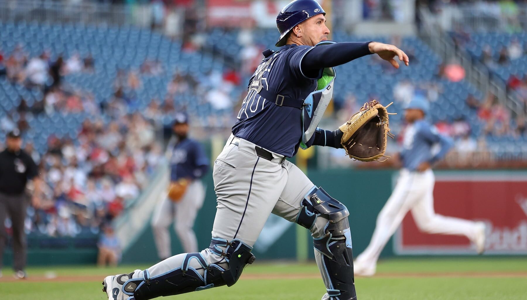 Nick Fortes is one of two Rays catchers heading the depth chart.