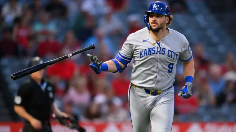 Royals' Vinnie Pasquantino shares honest thoughts on Kauffman Stadium fences being moved in for home runs image
