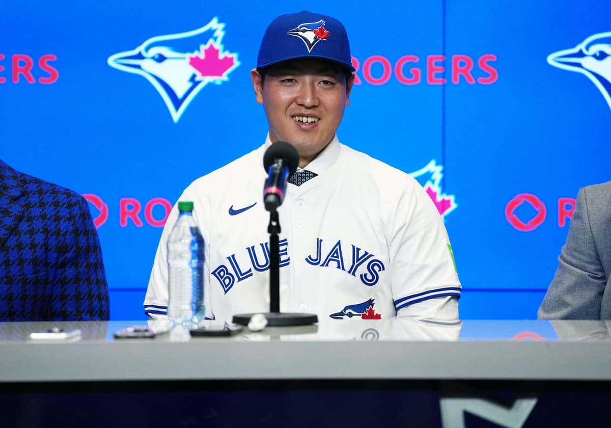 Kazuma Okamoto open to playing multiple positions with Blue Jays