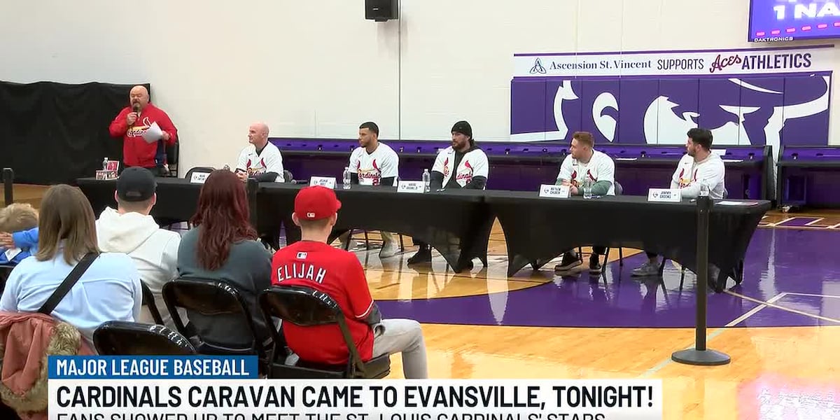 St. Louis Cardinals Caravan makes annual stop in Evansville