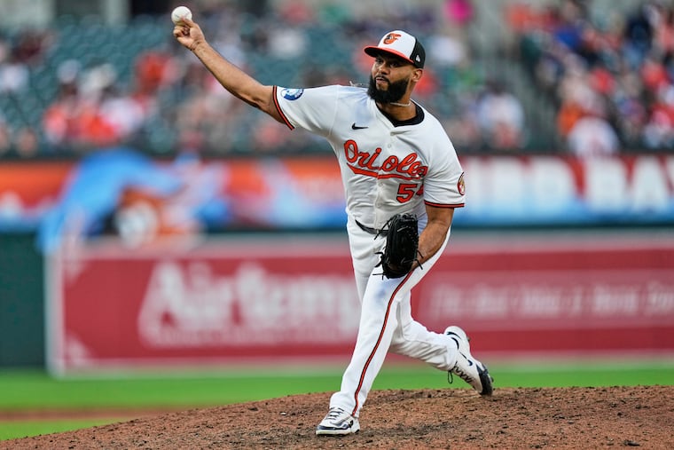 Seranthony Dominguez had a 3.16 ERA and two saves in 67 games with the Orioles and Blue Jays last season.