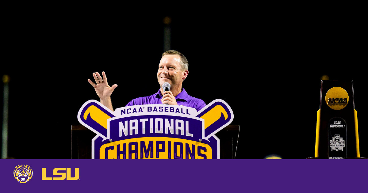 Jay Johnson to Speak at Noon on Tuesday for New Orleans Quarterback Club “Baseball Bash” – LSU