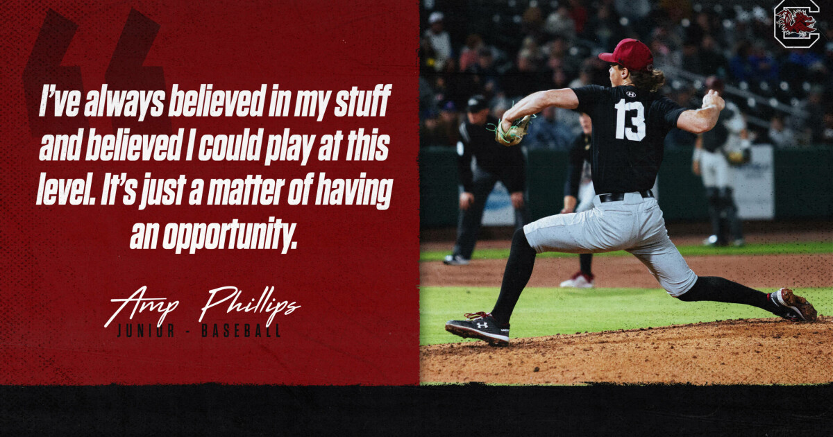 Amp Phillips is Ready to Prove Himself – University of South Carolina Athletics