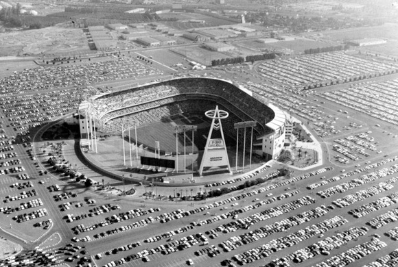 Angel Stadium in its first season