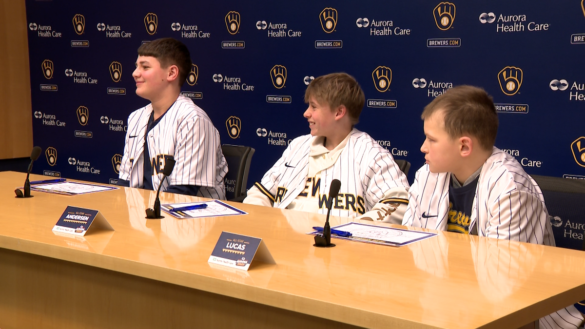 Brewers surprise pediatric patients with trip to spring training