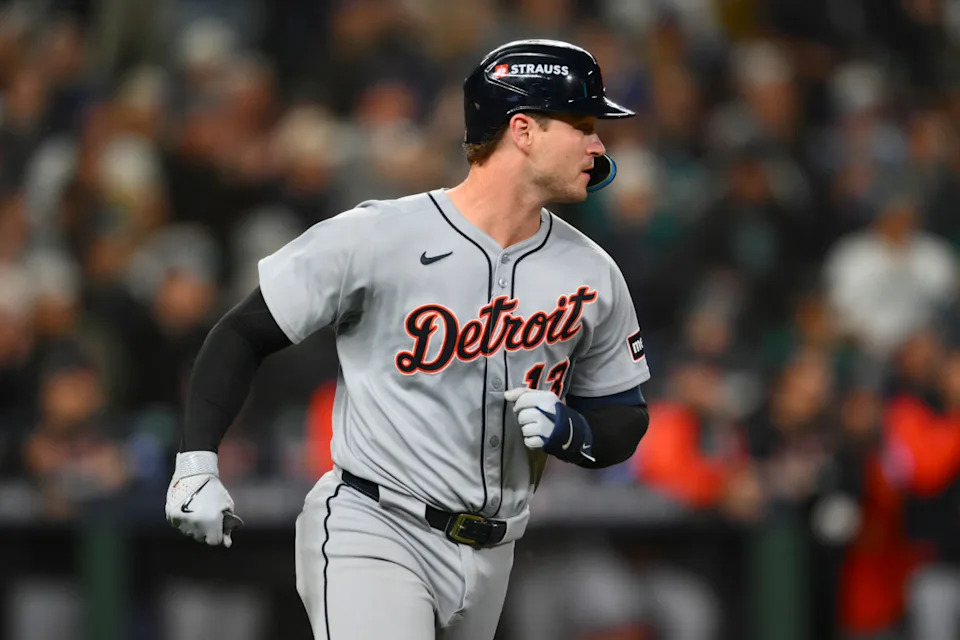 Detroit Tigers catcher Dillon Dingler (13) © Steven Bisig-Imagn Images