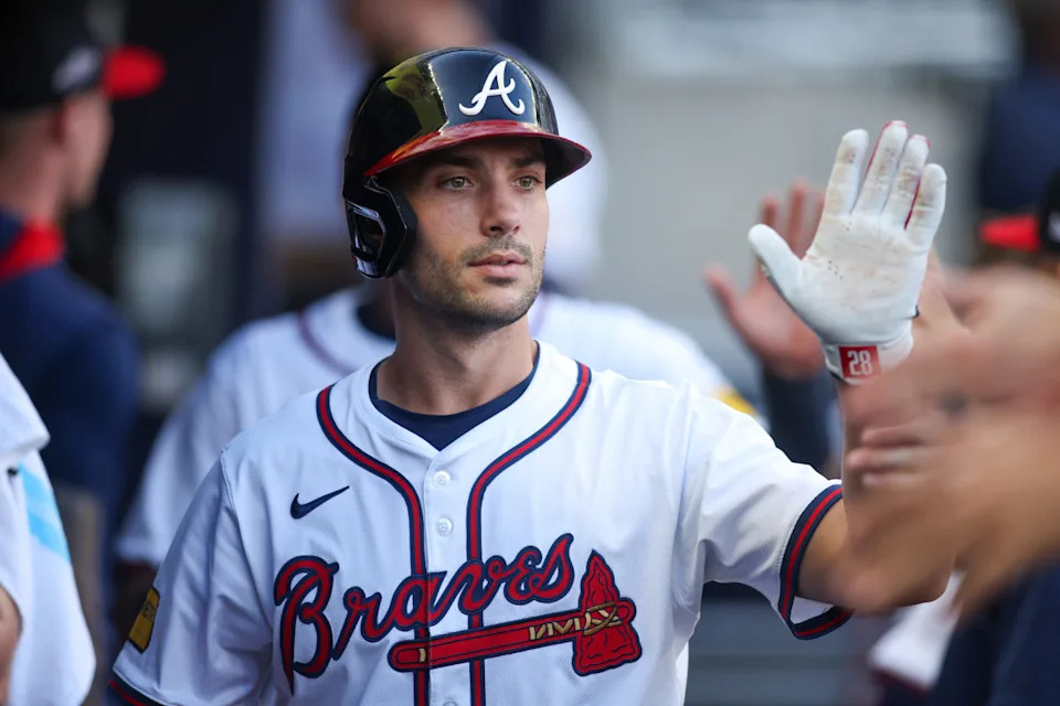 Atlanta Braves first baseman Matt Olson (28)© Brett Davis-Imagn Images