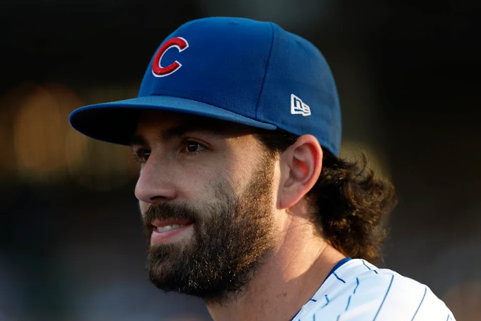 Chicago Cubs shortstop Dansby Swanson (7)© Kamil Krzaczynski-Imagn Images