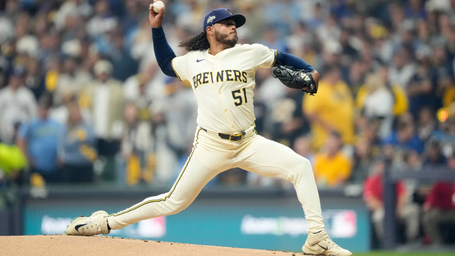 Freddy Peralta in action