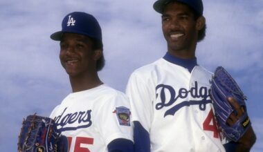 History of Dodgers brothers playing together