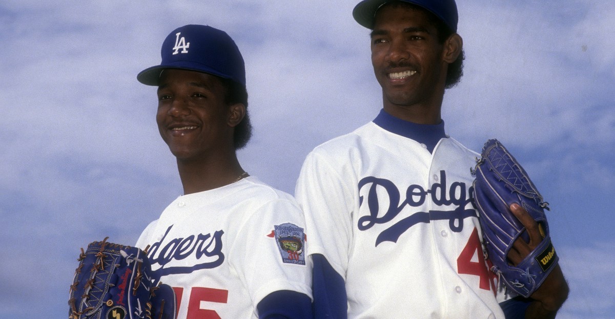 History of Dodgers brothers playing together