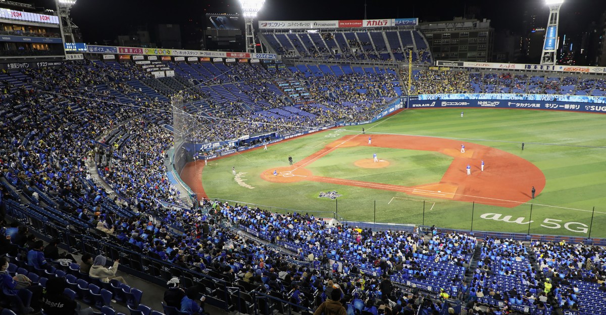 I went to a baseball game in Japan and it was amazing