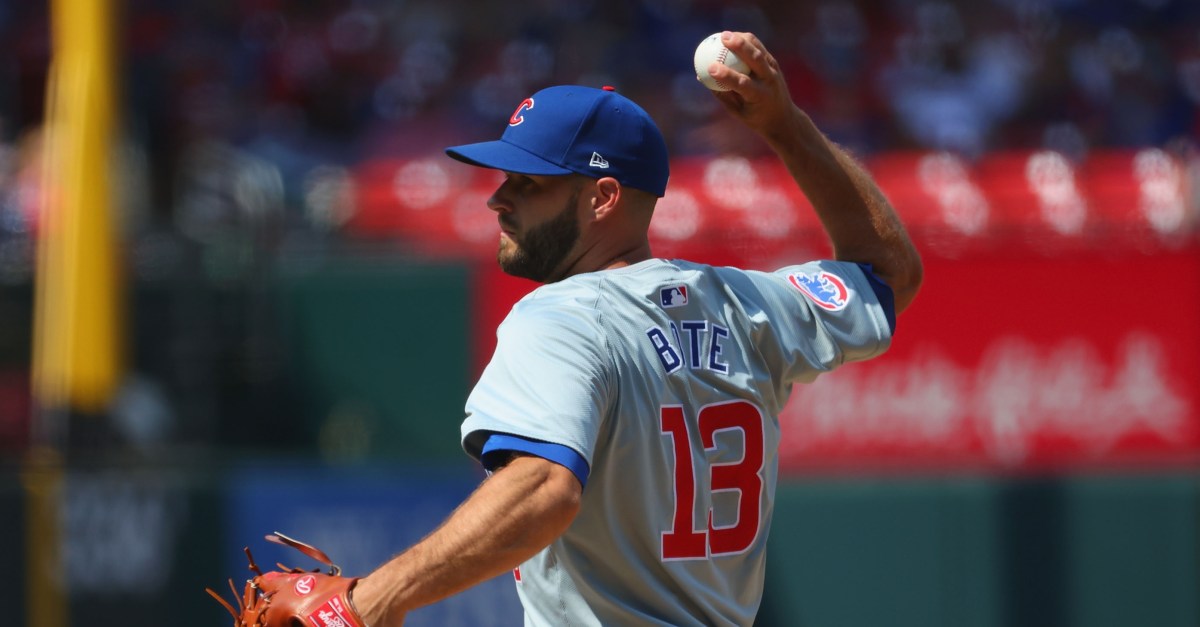 Cubs position player pitchers: David Bote
