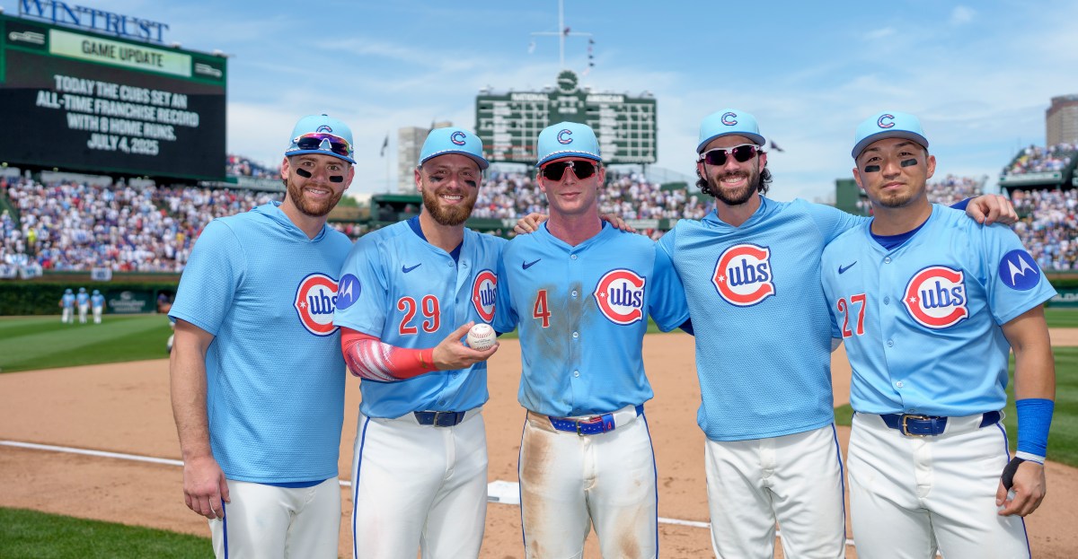 The eighth day of Cubsmas: Eight home runs on the Fourth of July