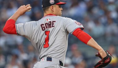 Rangers land Gore from Nats, per reports