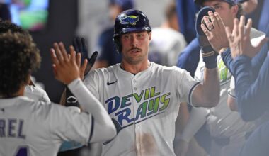 Josh Lowe to Angels, Gavin Lux to Rays and Brock Burke to Reds in 3-team trade