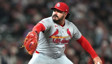 Looking at the left-handed relief depth on Cardinals