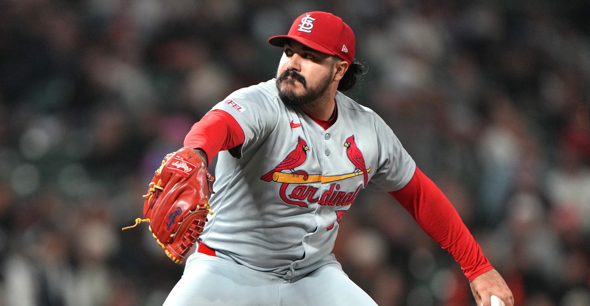 Looking at the left-handed relief depth on Cardinals