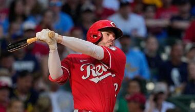 Reds trade Lux to Tampa Bay, acquire reliever as part of 3-team trade