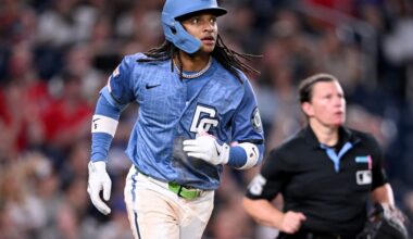 The Washington Nationals turn back San Francisco Giants pursuit of CJ Abrams