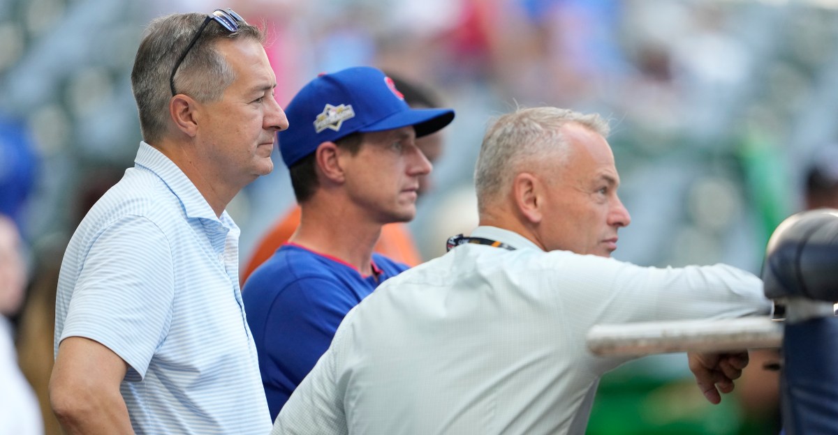 The Cubs traded for a starting pitcher. Okay, Jed Hoyer: Now sign a top hitter