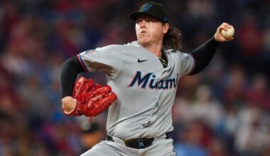 Yankees trade with Marlins for lefty pitcher Ryan Weathers