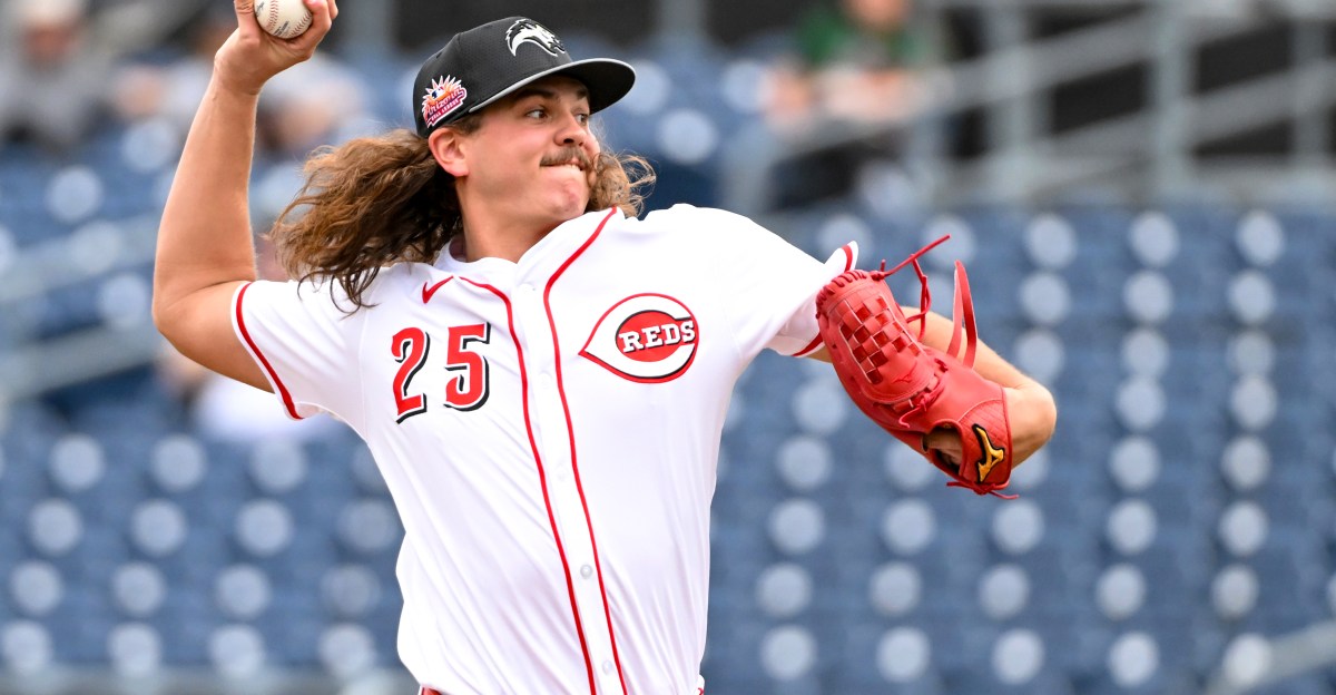 Rhett Lowder is the #3 prospect in the Cincinnati Reds system!