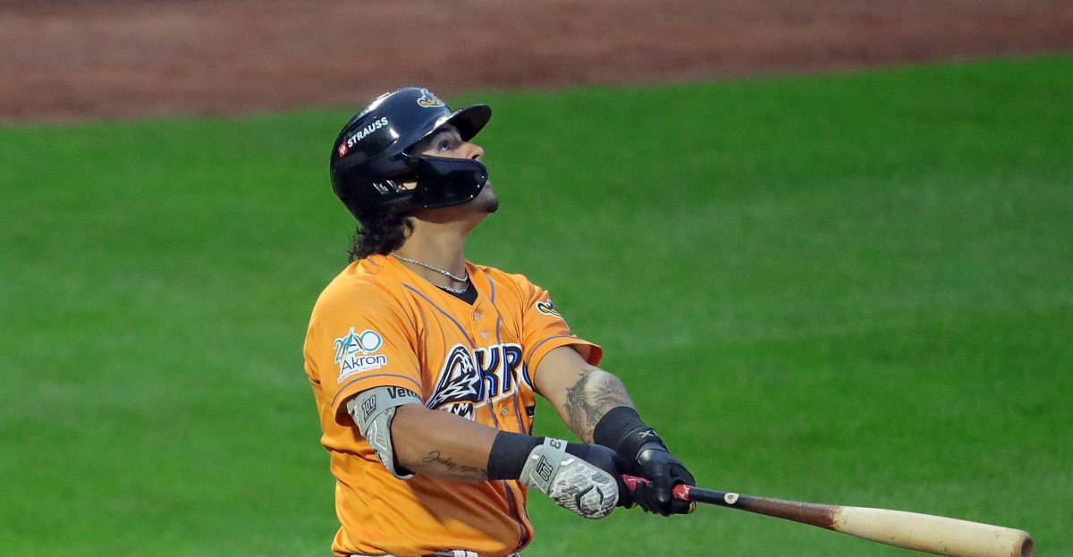 Ralphy Velazquez is our No. 4 Guardians prospect. Who should be No. 5?