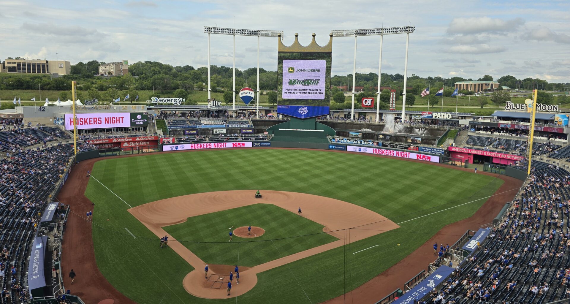 New Kauffman Stadium outfield can only help White Sox, because there's nowhere to go but up