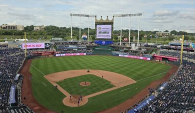 New Kauffman Stadium outfield can only help White Sox, because there's nowhere to go but up