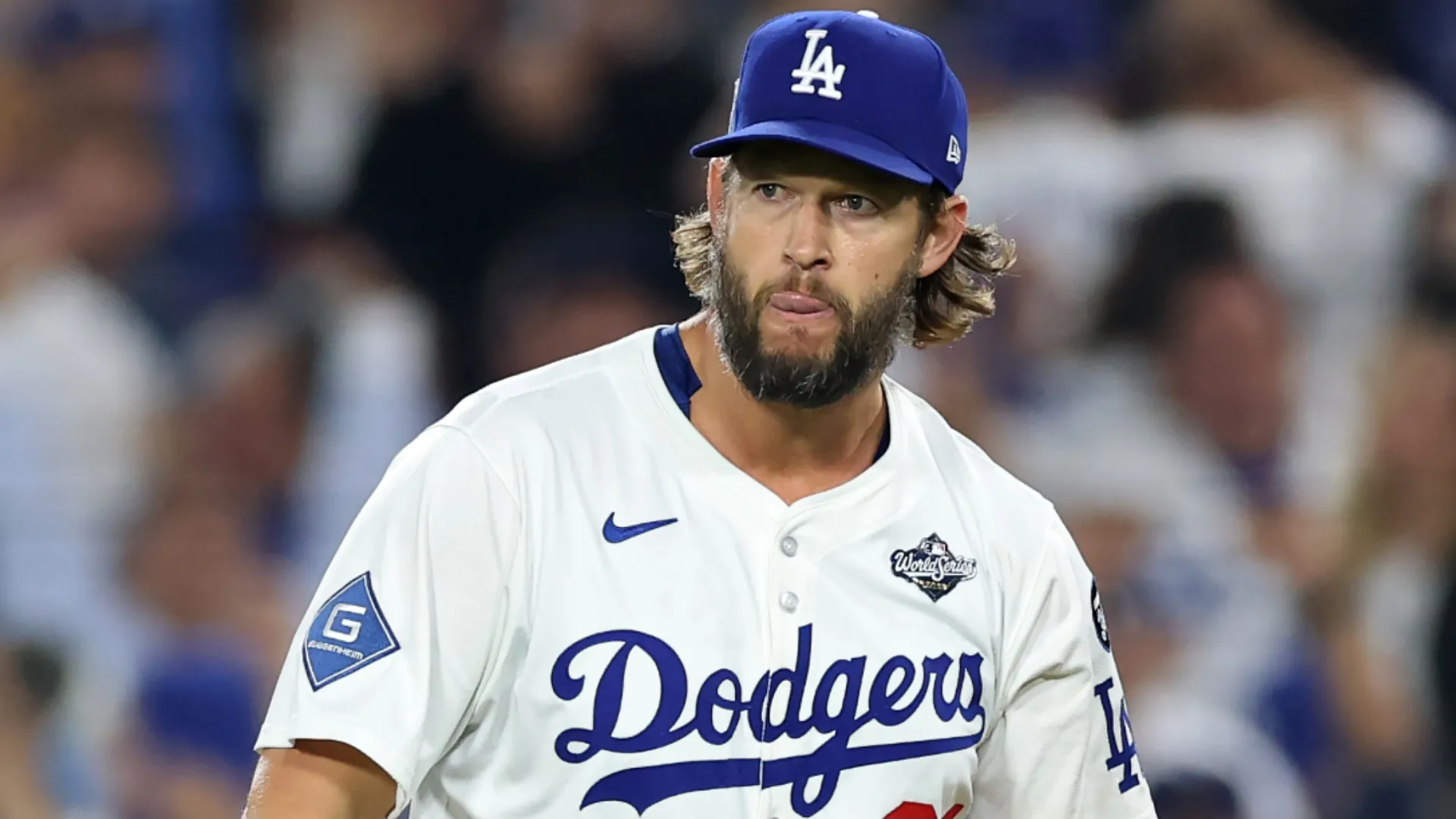 Clayton Kershaw #22 of the Dodgers 