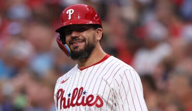 Kyle Schwarber smiling